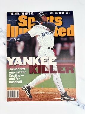 Griffey, Jr. Hits One Out for Seattle Mariners Sports Illustrated Oct. 26, 1995